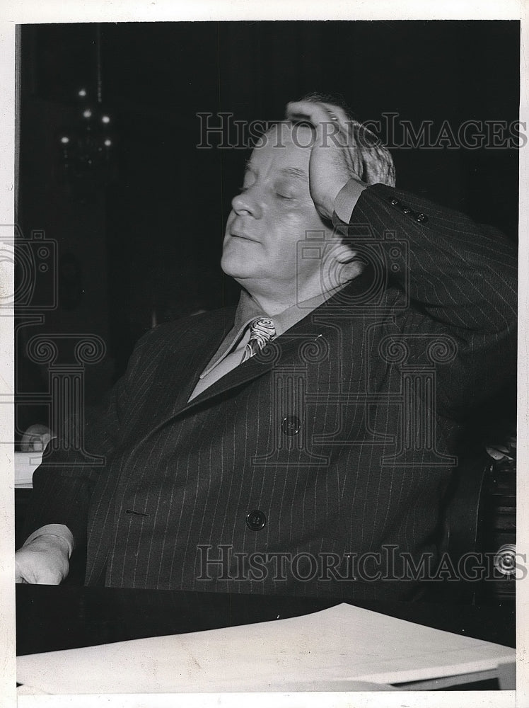 1943 William Saub=nders Jack at House Naval Affairs Comm. - Historic Images