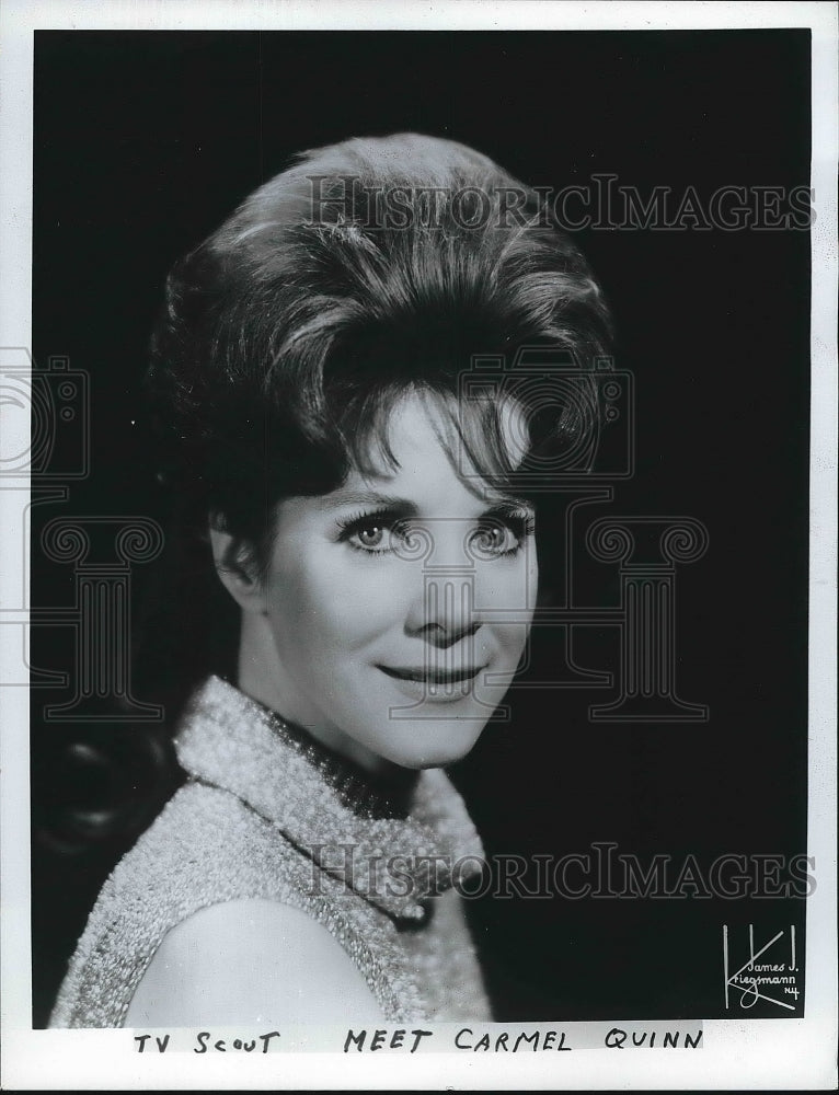 1969 Press Photo Actress Carmel Quinn for a role - nea77824 - Historic Images