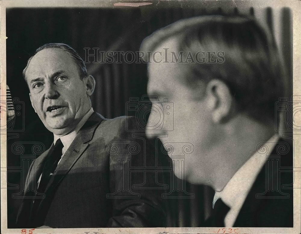 1968 Saxbe , Politician, and Gilligan  - Historic Images