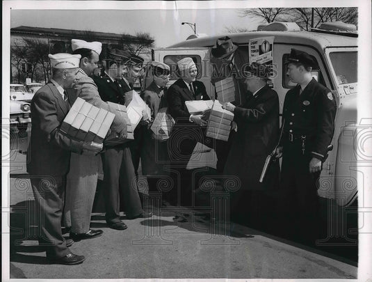 1959 Press Photo Daniel Ryan Cook County Board Of Commissioners Illinois - Historic Images