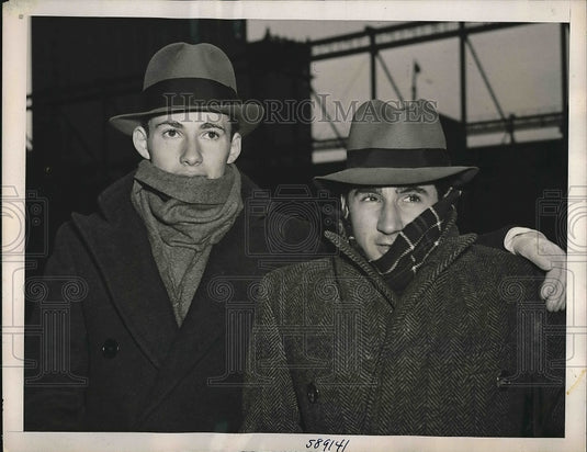1941 Press Photo SS Santa Lucia United States Professors Ignacio Ycaza - Historic Images