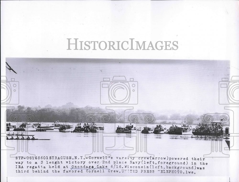 1956 Cornell University United States Navy Onodaga Lake Wisconsin - Historic Images