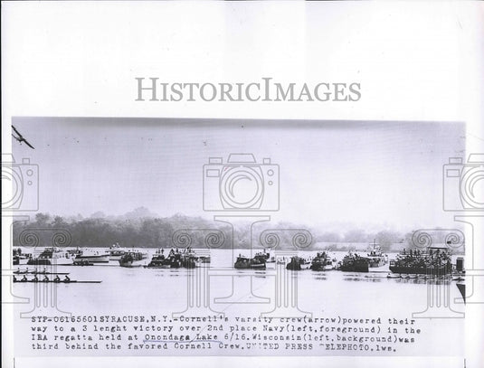 1956 Cornell University United States Navy Onodaga Lake Wisconsin - Historic Images
