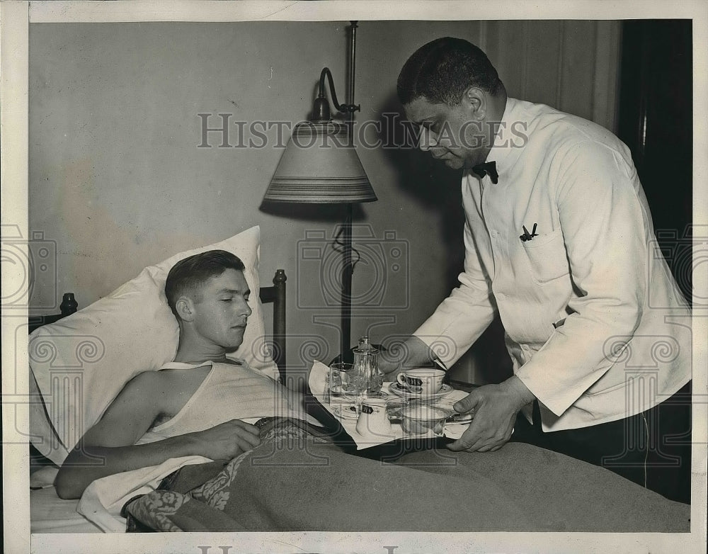1940 Clyde Odell Brown Heard County Georgia Military Hospital - Historic Images
