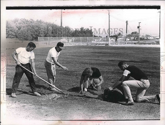 1954 Parma State Park, J. Nichols, M. Zlokas, J. Spangler, Brzygot - Historic Images