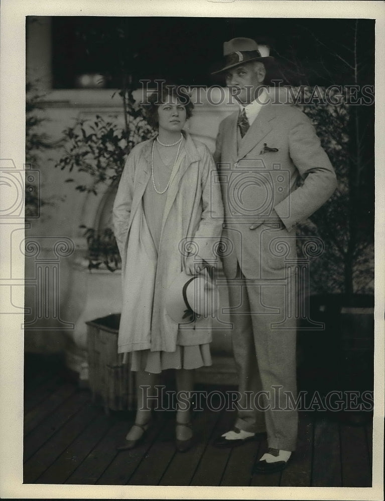 1930 Press Photo Mrs Herman Oelrichs traveling the world - nea78295 - Historic Images