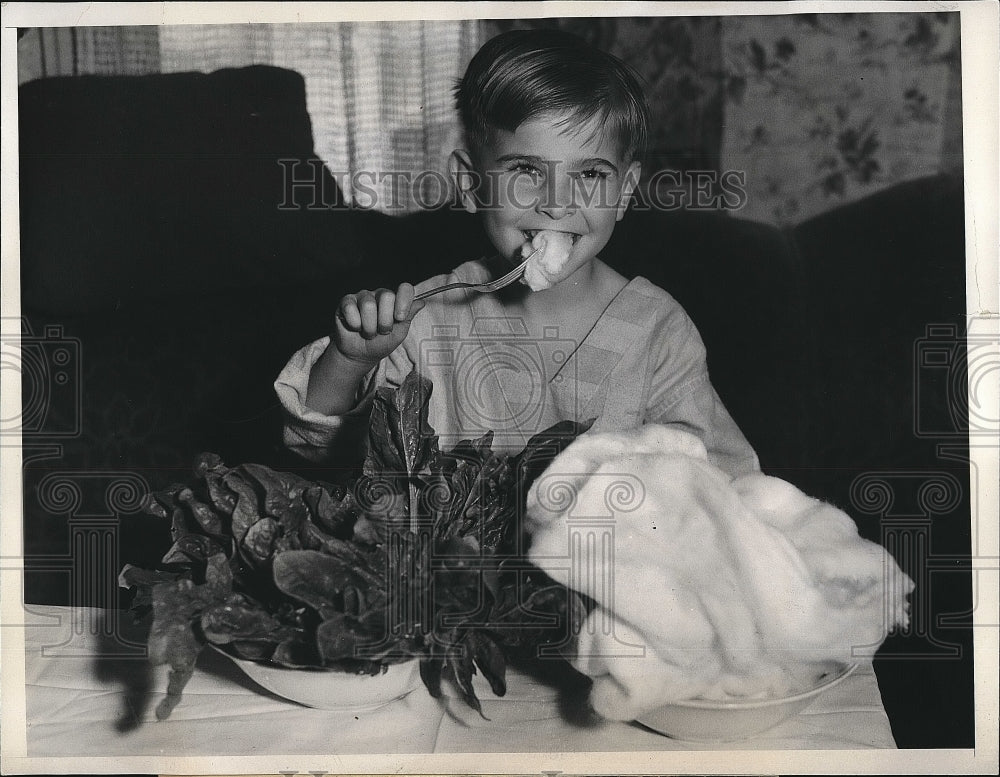 1933 Raymond Wilkinson after leaving hospital  - Historic Images