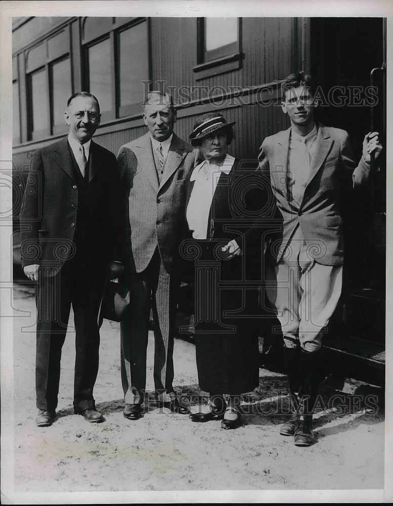 1934 Hunter College Professor Of Music, L. Lambert, Vacations In VA - Historic Images