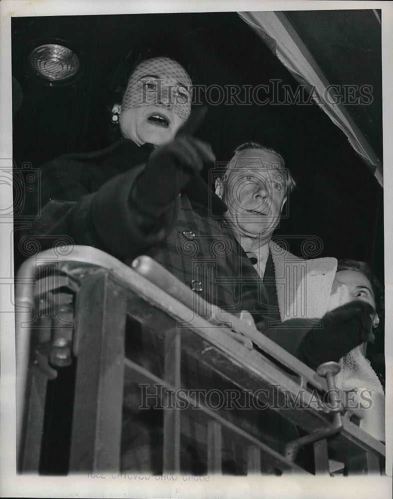 1950 Duke and Duchess of Windsor in Chicago  - Historic Images