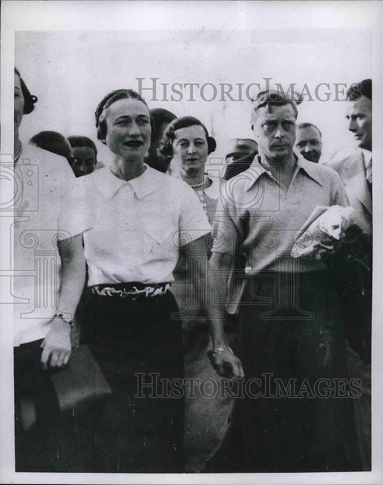 1953 Press Photo Duke and Duchess of Windsor - Historic Images