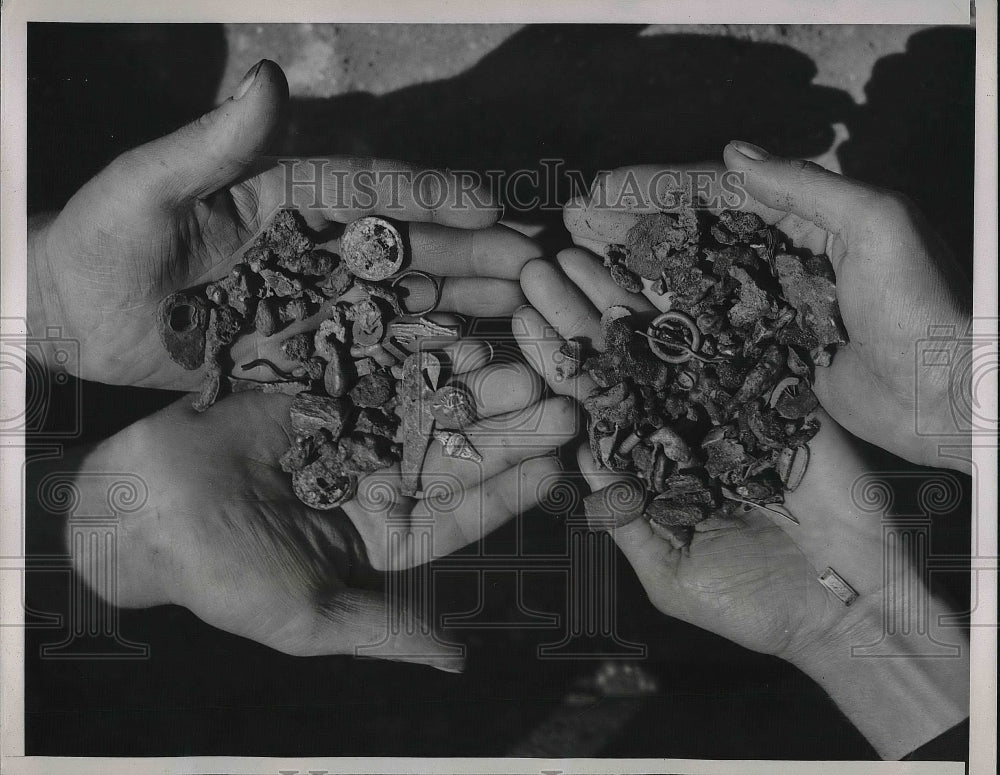 1938 Valuables Recovered from San Francisco Bay  - Historic Images