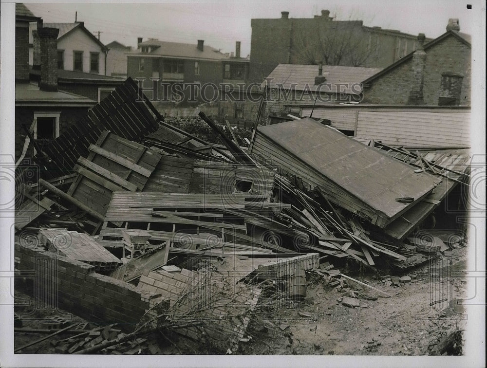 1936 Damage at McKees Rocks, Pa  - Historic Images