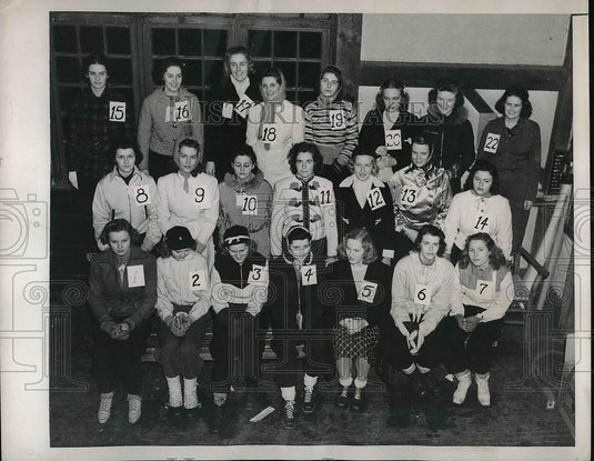 1939 Hanover, N.H. Ice Carnival, Stover,Clark,Gardner,Dykman, Gill - Historic Images