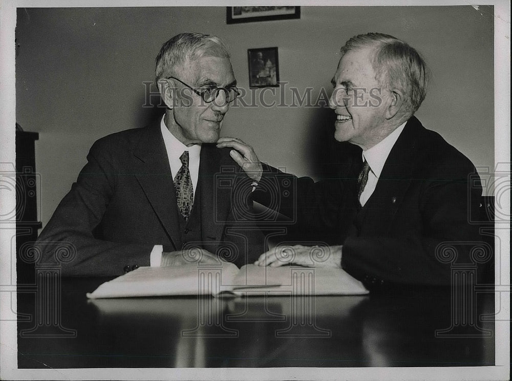 1935 F.E. Townsend & Rep. John S. McGroarty  - Historic Images