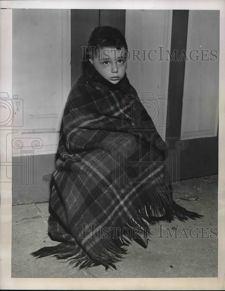 1945 Michael Cohen, survived fire at NYC apartment  - Historic Images
