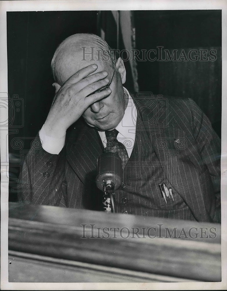 1951 Press Photo NYC, Senator Charles Tobey of N.H. - nea79922 - Historic Images