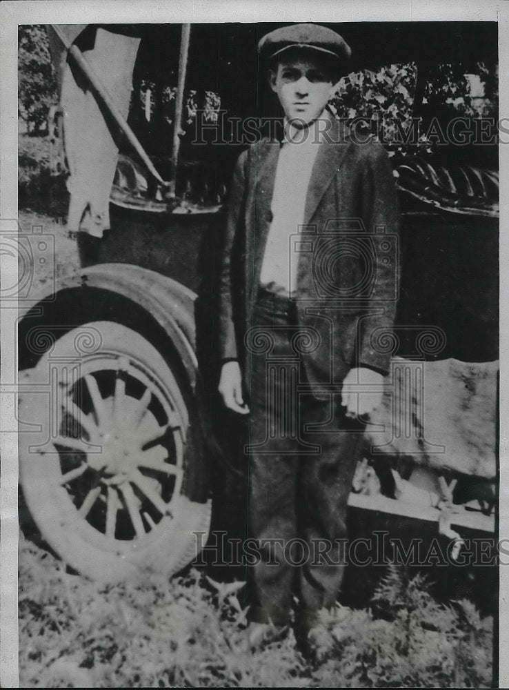 1933 Frank Fletcher, 22, Nebraska Farmhand  - Historic Images