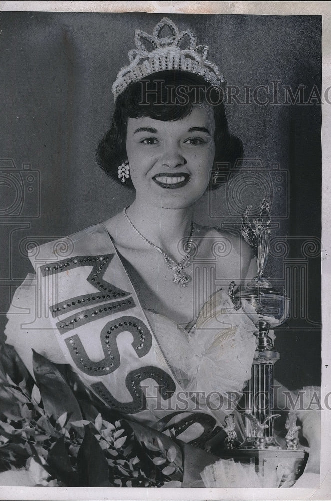 1954 Barbara Quinlan, Miss Ohio  - Historic Images