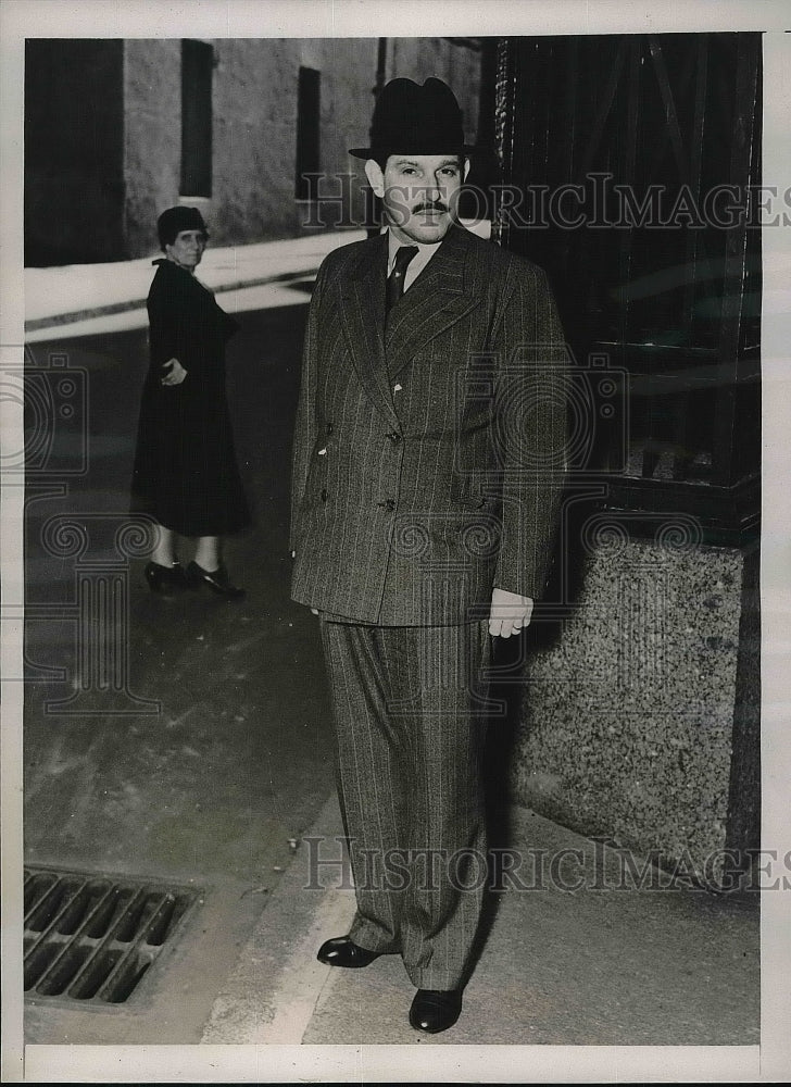 1938 Guy Guerin Font Joyeuse Vice President Marchel Rochan Store - Historic Images