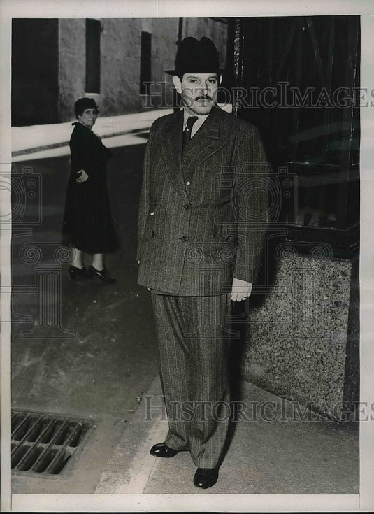 1938 Guy Guerin Font Joyeuse Vice President Marchel Rochan Store - Historic Images