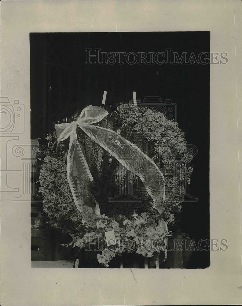 1923 Press Photo President Harding's Funeral Flowers - nea80140 - Historic Images