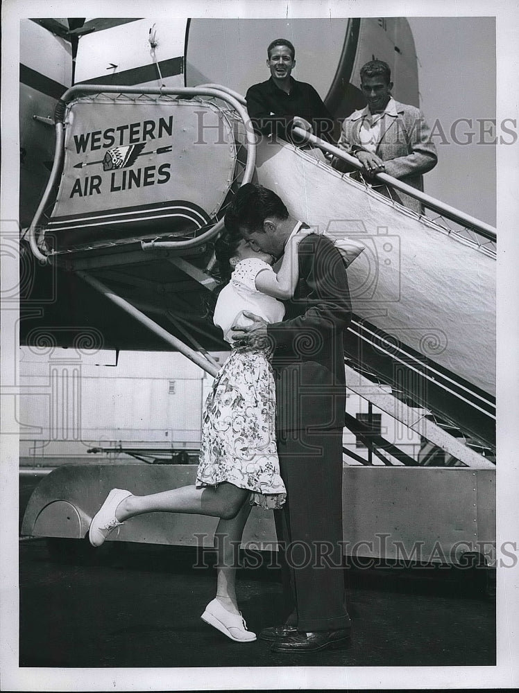 1947 Wally Wilson University of Southern California 880 Star & Girlf - Historic Images