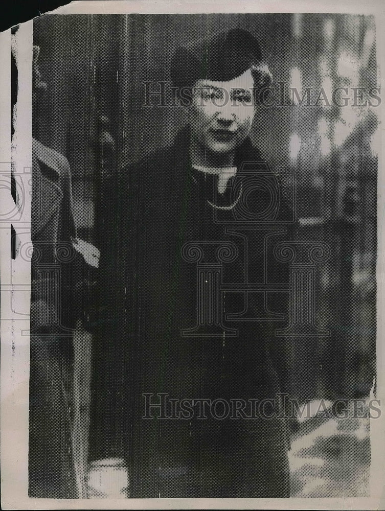 1937 Mrs. Joan Sutherland,wife of Liet. Col. Arthur Sutherland - Historic Images