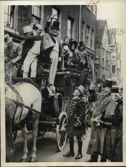 1936 Mayor Of Rochester England Street Parade  - Historic Images