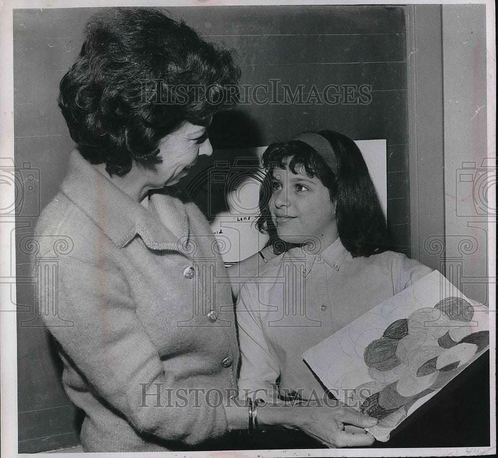 1965 Lois Schrank Karen Goldblatt Taylor Elementary School - Historic Images