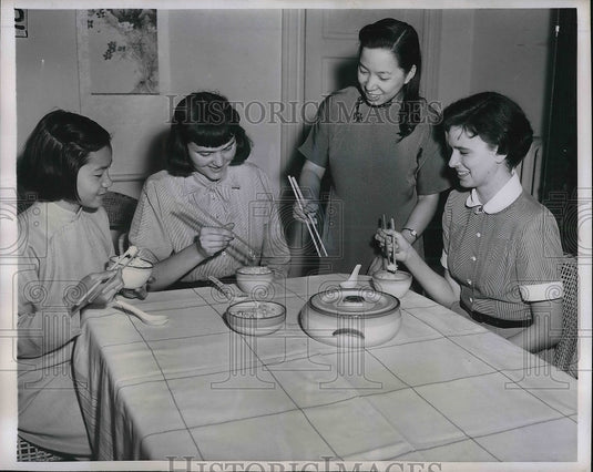 1952 Constance lam. Fern Logan, Fong Ha - Historic Images