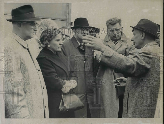 1960 Press Photo John McCormack Margaret McCaffery John Kovacic Bob Kelly - Historic Images