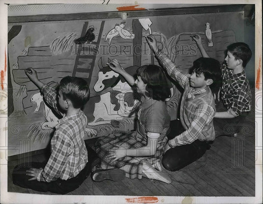 1951 Kenneth Given Nancy Ross Steve Paterakis Fruitland School - Historic Images