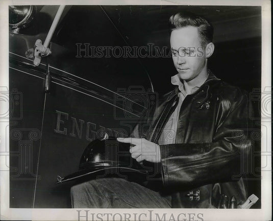 1957 Fireman Stanley Rosporski  - Historic Images