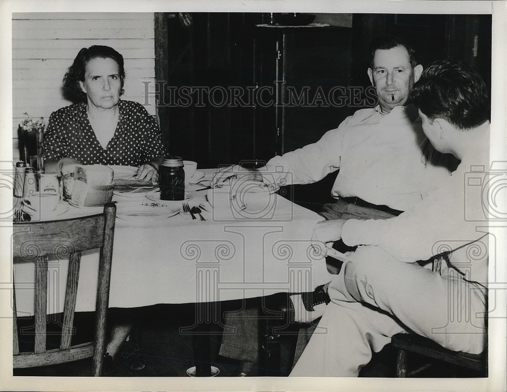 1938 Princeton Florida James Cash MF Braxton Kidnapping Suspects - Historic Images