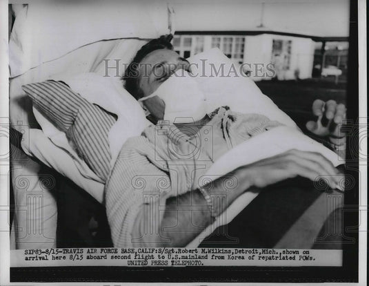 1953 Press Photo Sgt. Robert Wilkins - nea80912 - Historic Images