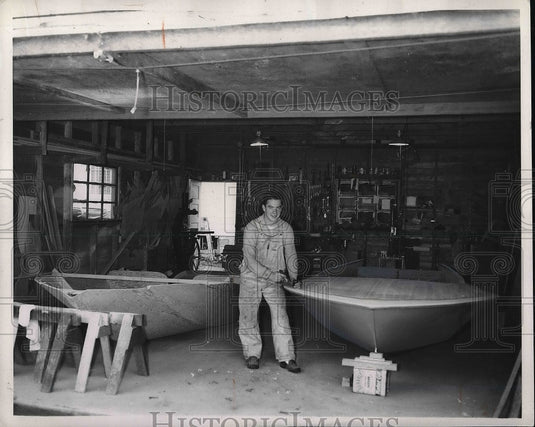 1957 Press Photo Converted two car Garage Tacoma Washington - nea80932 - Historic Images