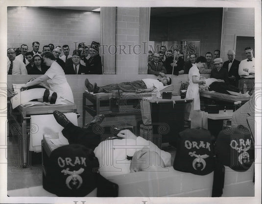1959 Chicago Michael Reese Hospital Ethel Floodan, Silas Richer, - Historic Images