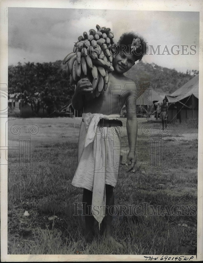 1943 New guinea Rei Boga Native  - Historic Images