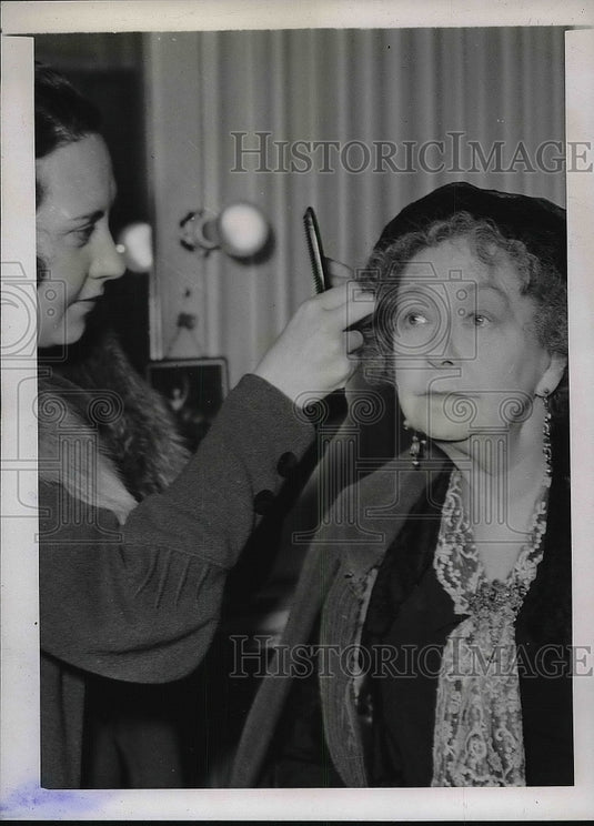 1937 Dame May Witty English Actress  - Historic Images