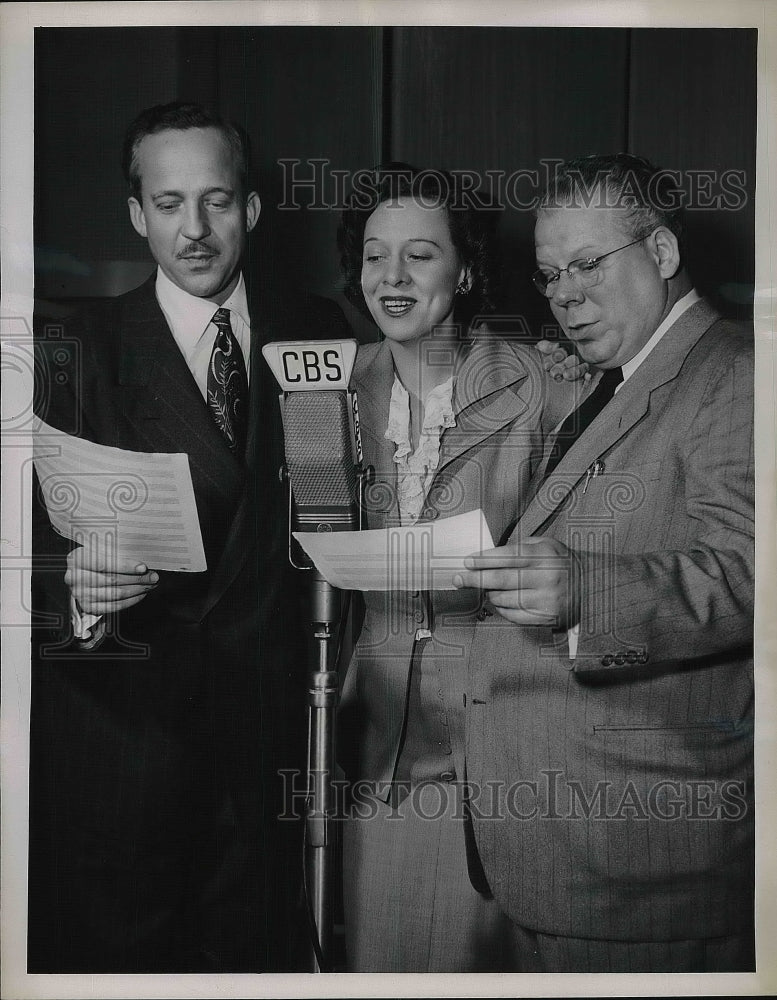 1949 Dwight Weist, Irene Beasley, Bob Downley Grand Slam  - Historic Images