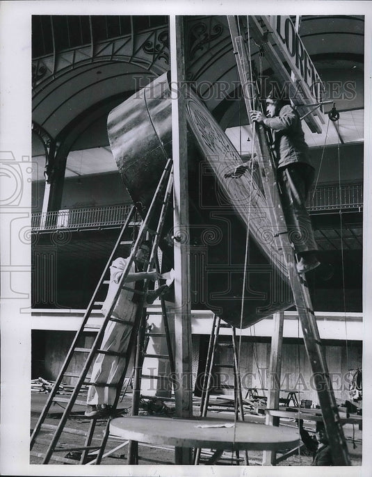 1954 Press Photo Paris Grand Palais in Paris - nea81622-Historic Images