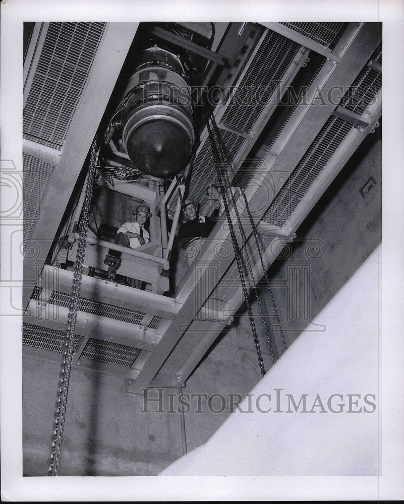 1956 Press Photo Ryan Aeronautical Co. Qualification Vertical - Historic Images