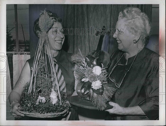 Mrs. William Miller, Mrs. Valeria Easterbook  - Historic Images