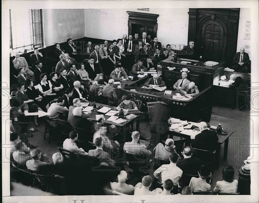 1945 Columbia, S.C. trial of Lt Samuel Epes for a murder  - Historic Images
