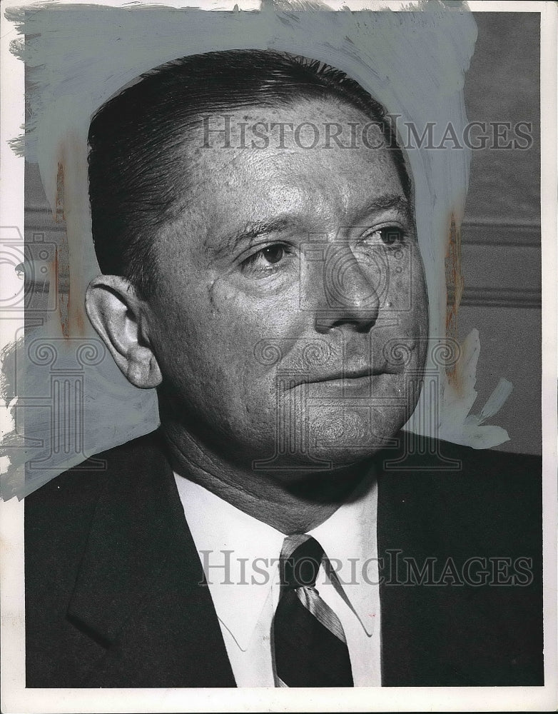 1957 Press Photo Mr James W. Dempsey of Cleveland, Ohio - nea82201 - Historic Images