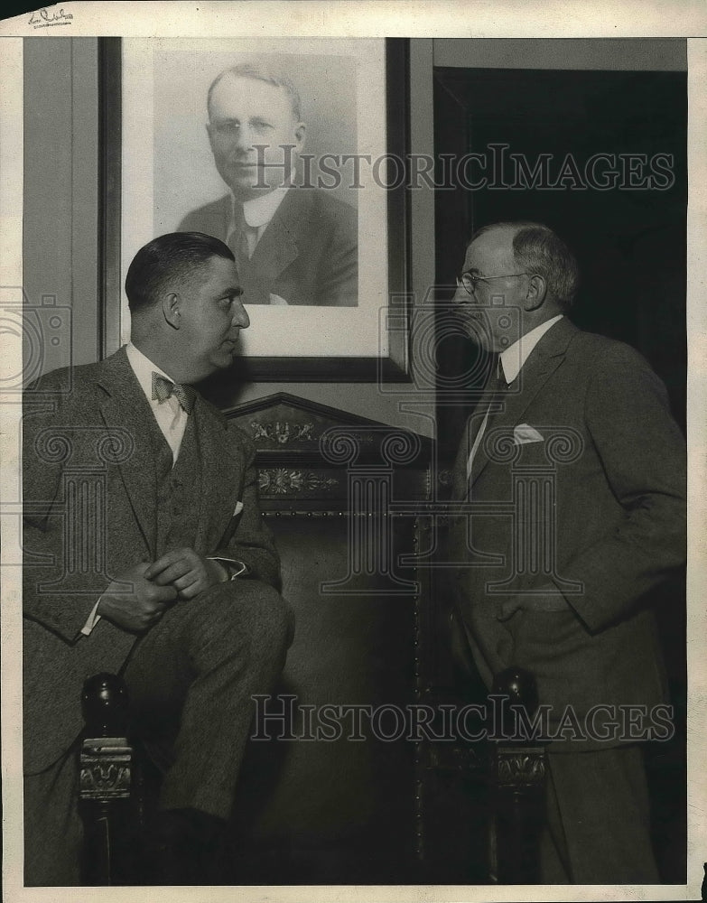 Harry Newman Joel Soup Dayton Delegates Waldorf Astoria Portrait - Historic Images