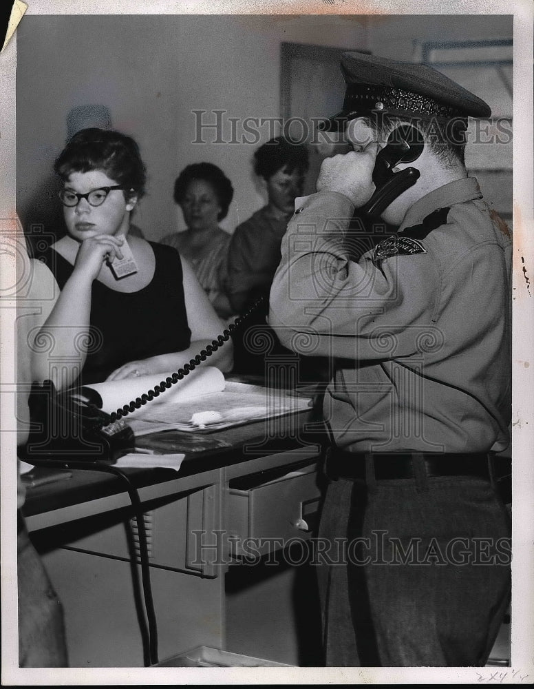 1960 Lyndhurst Drivers License Station Employees  - Historic Images