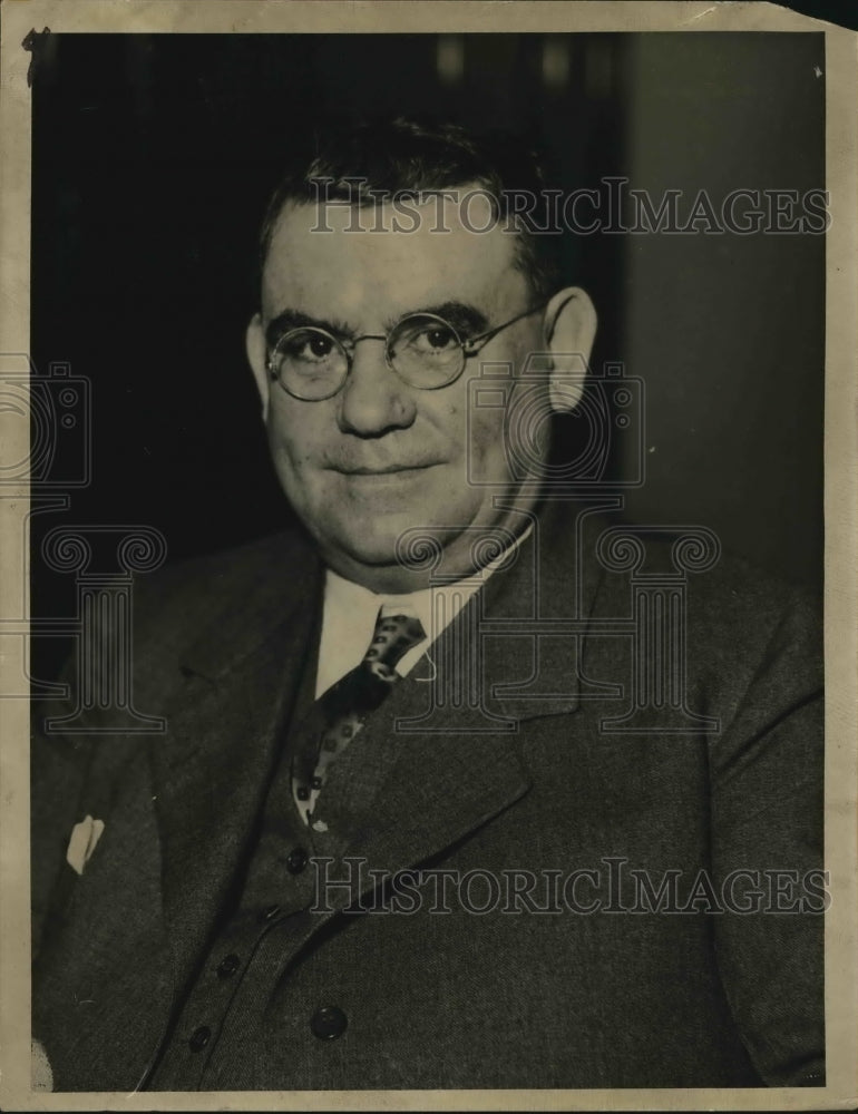 1934 Fred Keightly, US Dept. of Labor Conciliator  - Historic Images