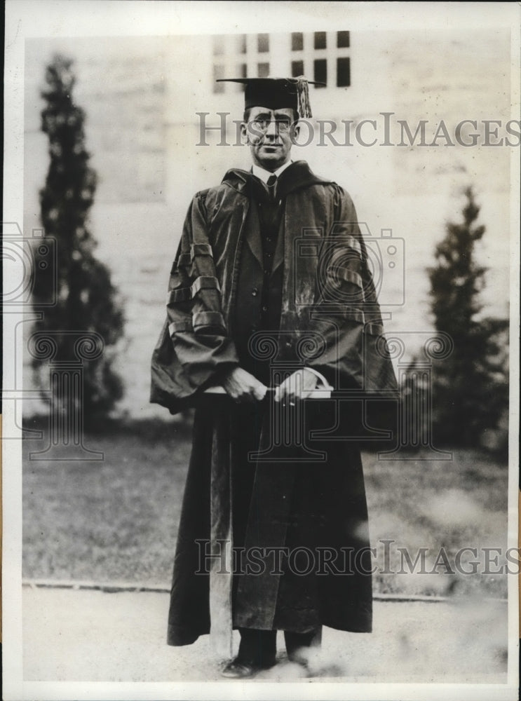 1933 Press Photo Dickinson College William Lewis LaFayette College - nea82602 - Historic Images