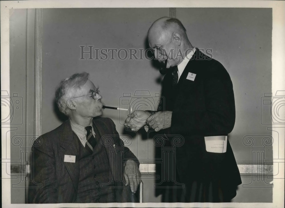 1938 Mr Andrew Cowper Lawson of University of California  - Historic Images